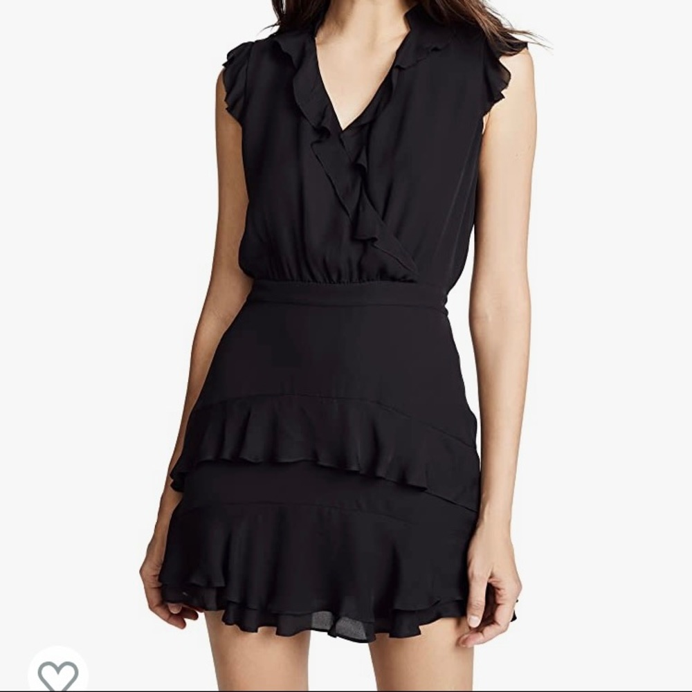 Parker Women's Tangia Flutter Sleeve Short Dress size 4